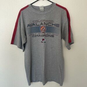 Vintage Avalanche Stanley Cup Shirt (2001)